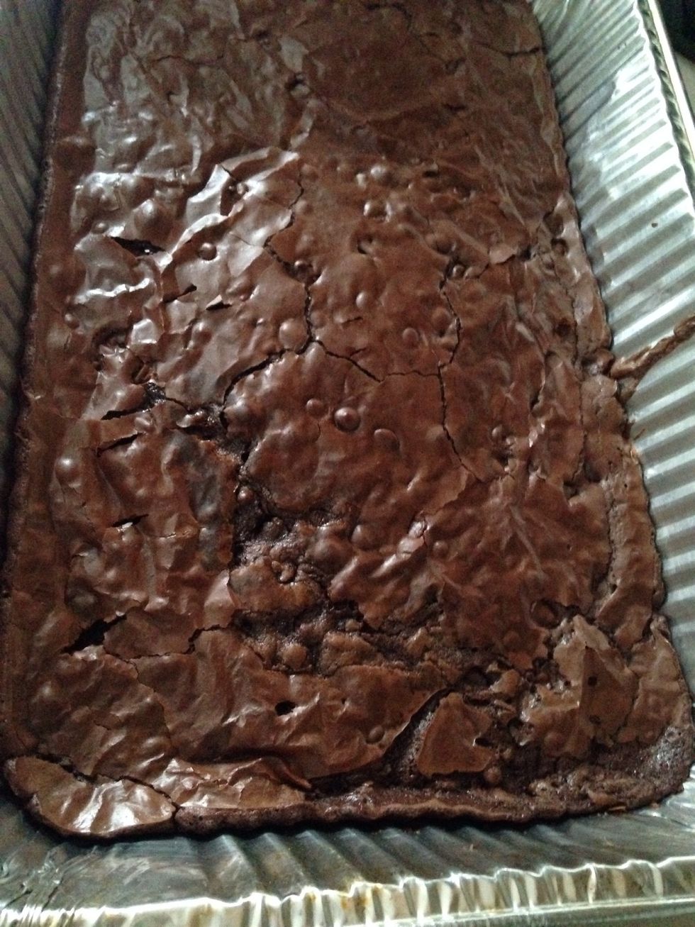 Once done baking, let it cool off