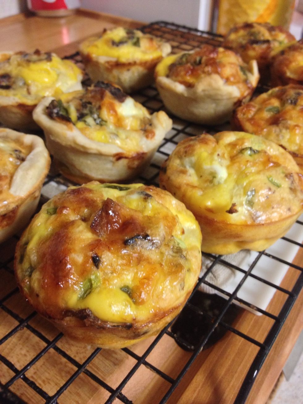 Once done carefully remove from cupcake/ muffin pan and enjoy!