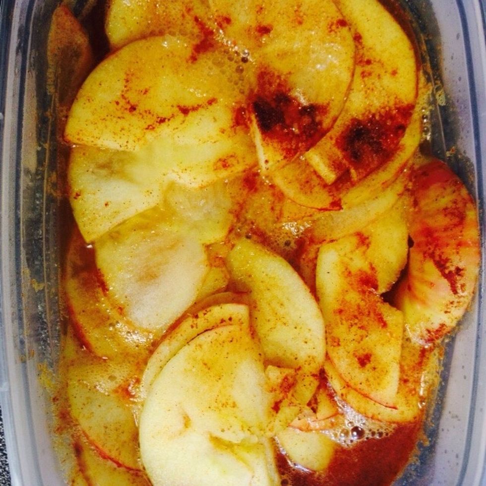 Once done, drain the liquid into a bowl.