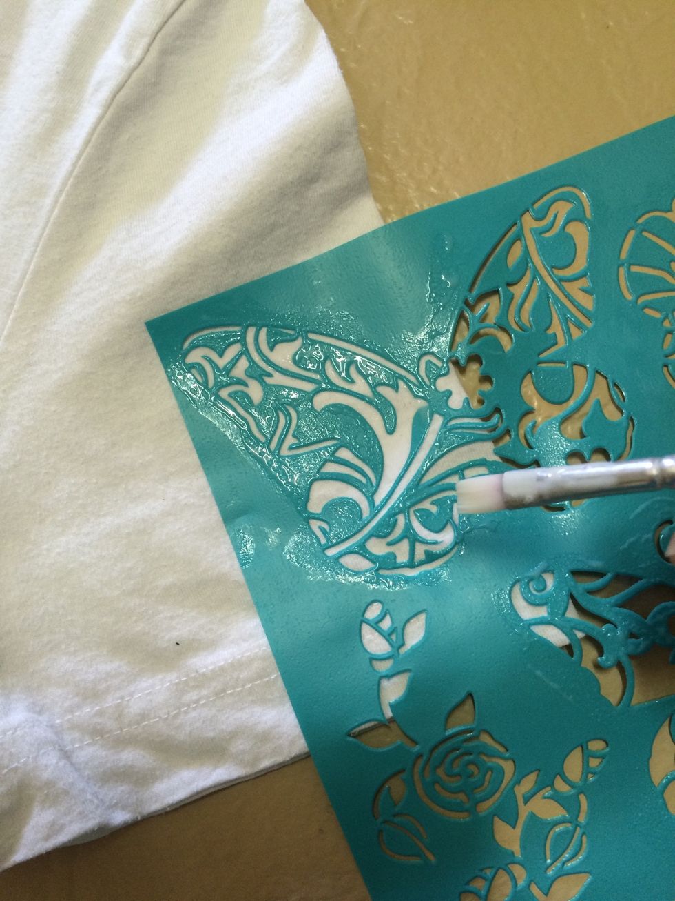 Once done let glue dry before continuing