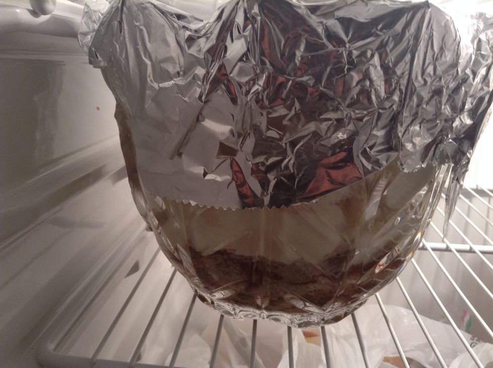 Once done, put bowl/tray in refrigdgerater for 2 hrs