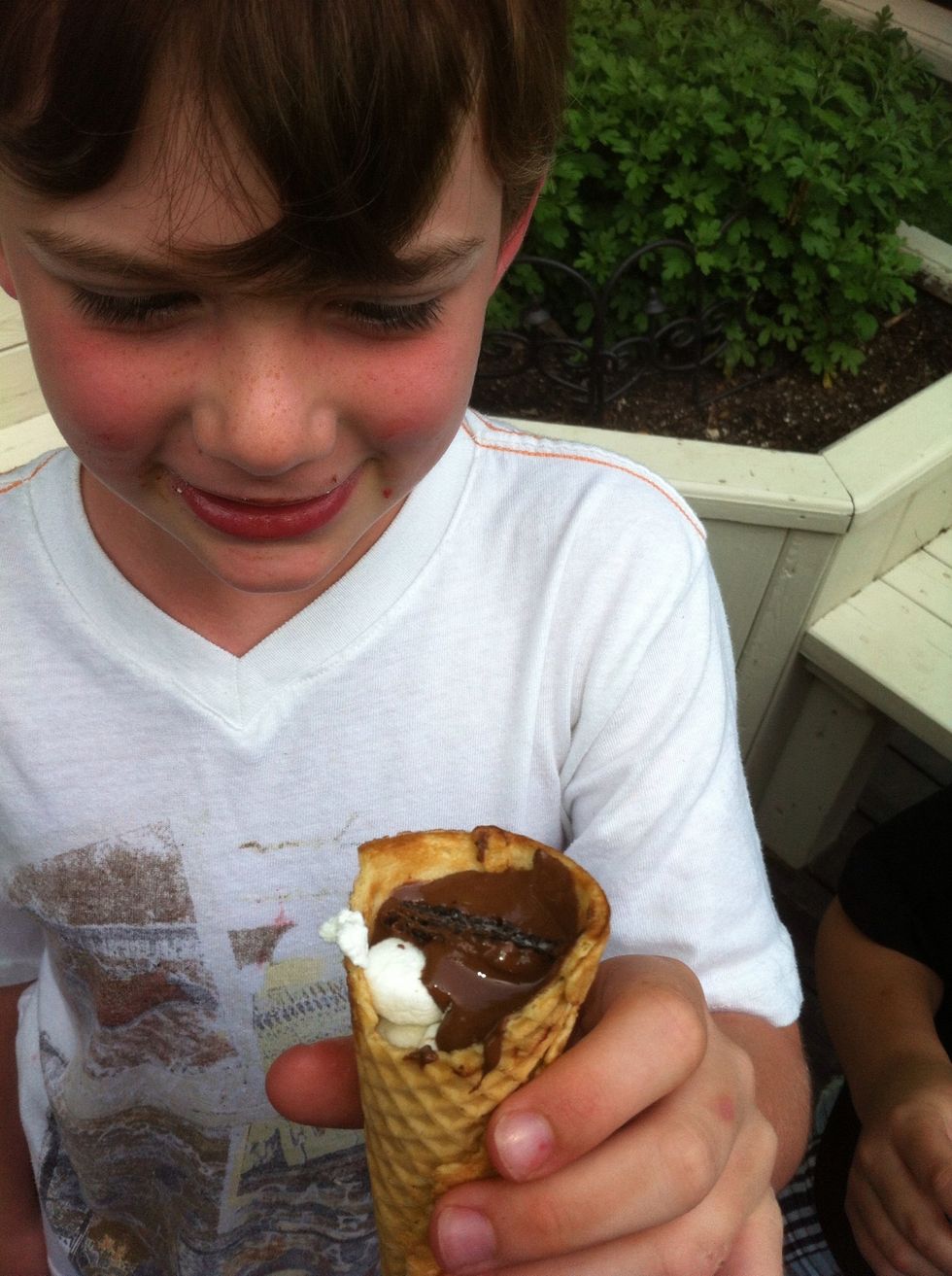 Once done unwrap and enjoy!