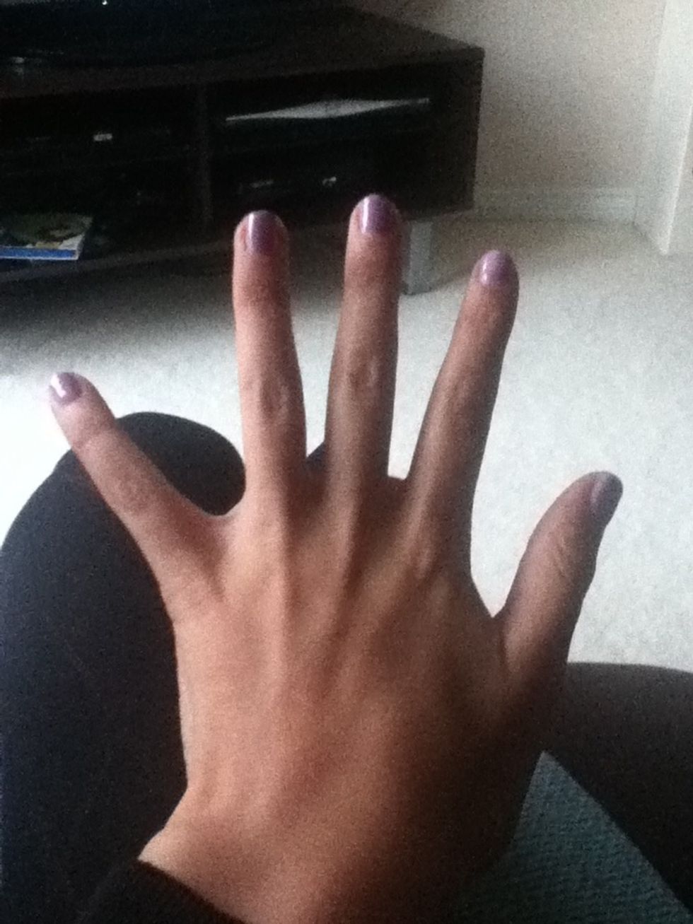 (Once dried and applied)