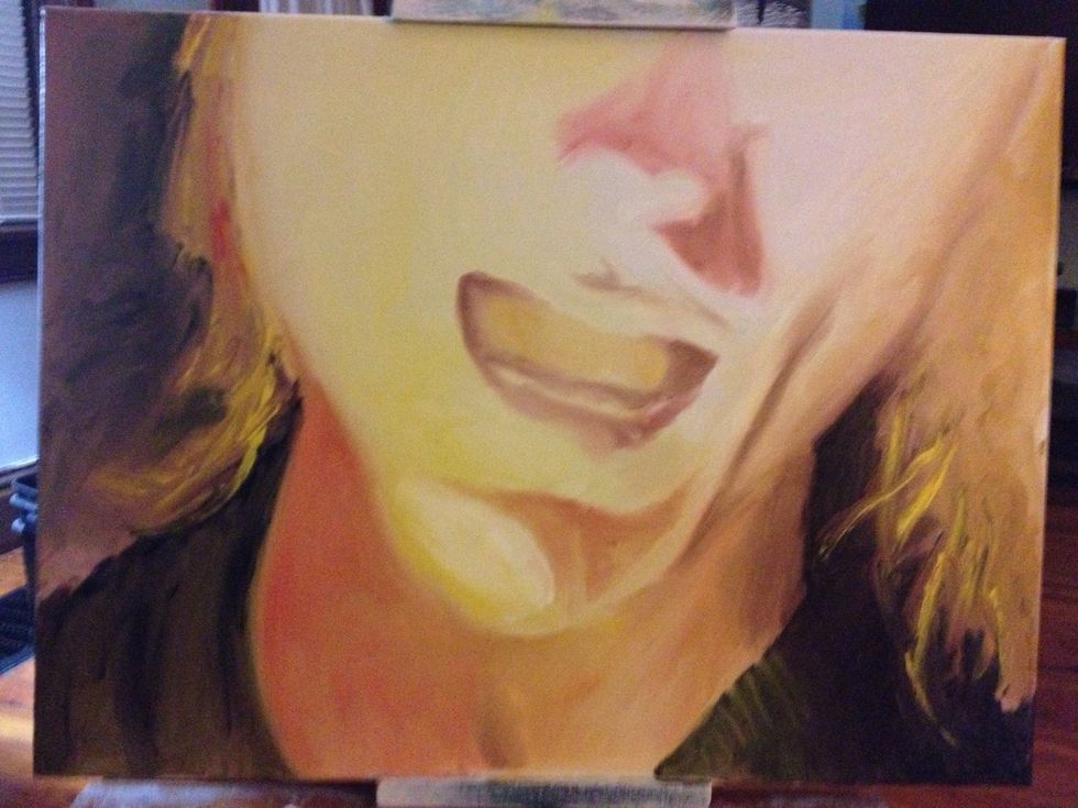 Once I have a mouth I like, I use that to measure and place the nose. As I am going I am fixing minor things that bug me along the way.