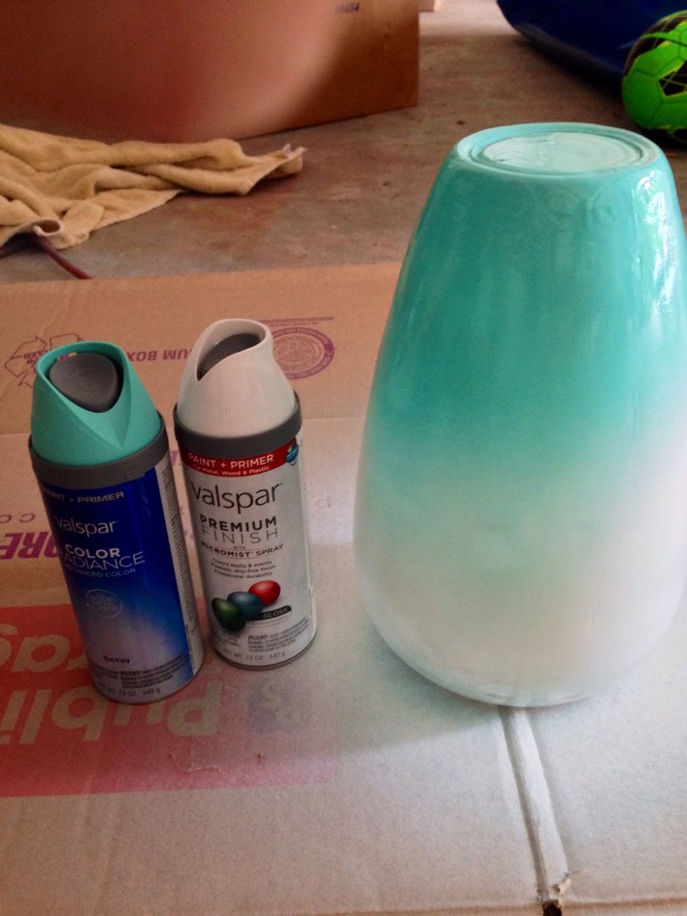 How to create an ombre vase B+C Guides