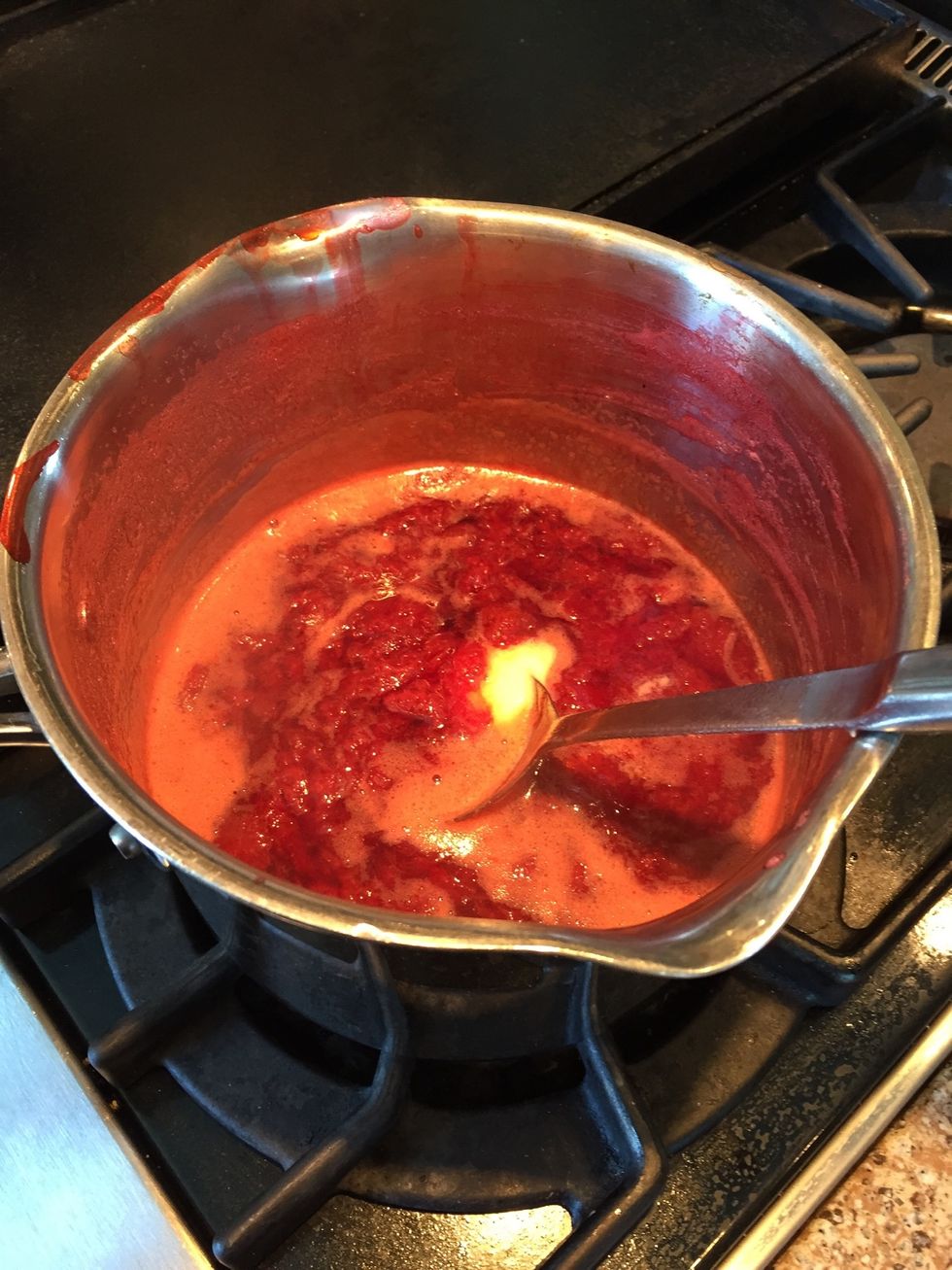 Once it cools down (about 20 min) it's ready. Allow to cool completely