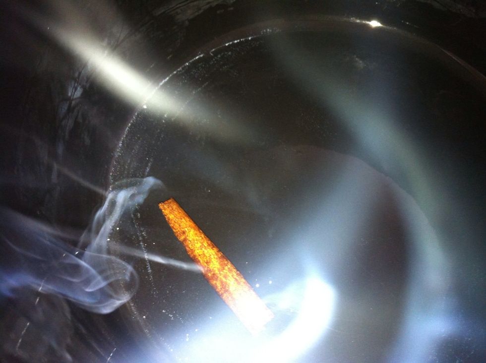 Once it has changed colour, remove from stove top and drop in the slow cooker.