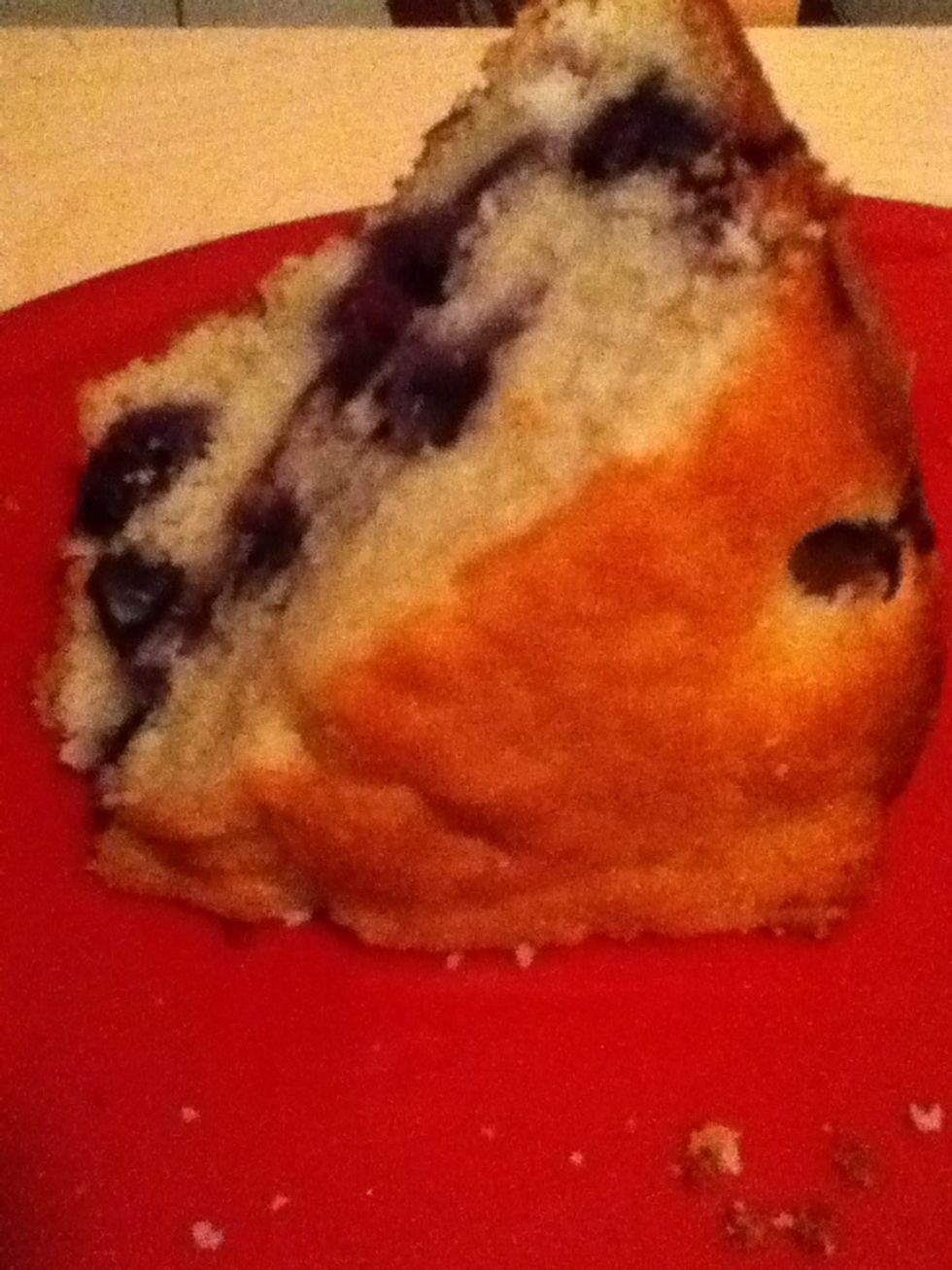 Once it has cooled, slice and enjoy!