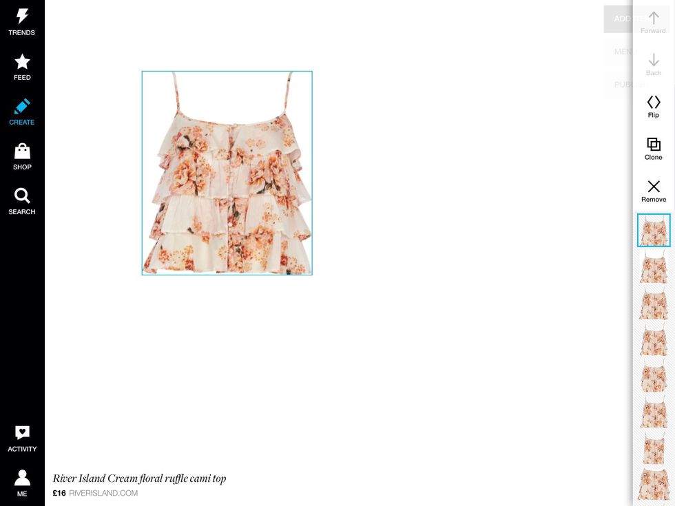 Once it is added you can drag it around and resize it to your liking