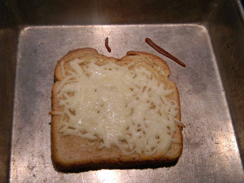 Once it is done, take out and set on stove top to cool.