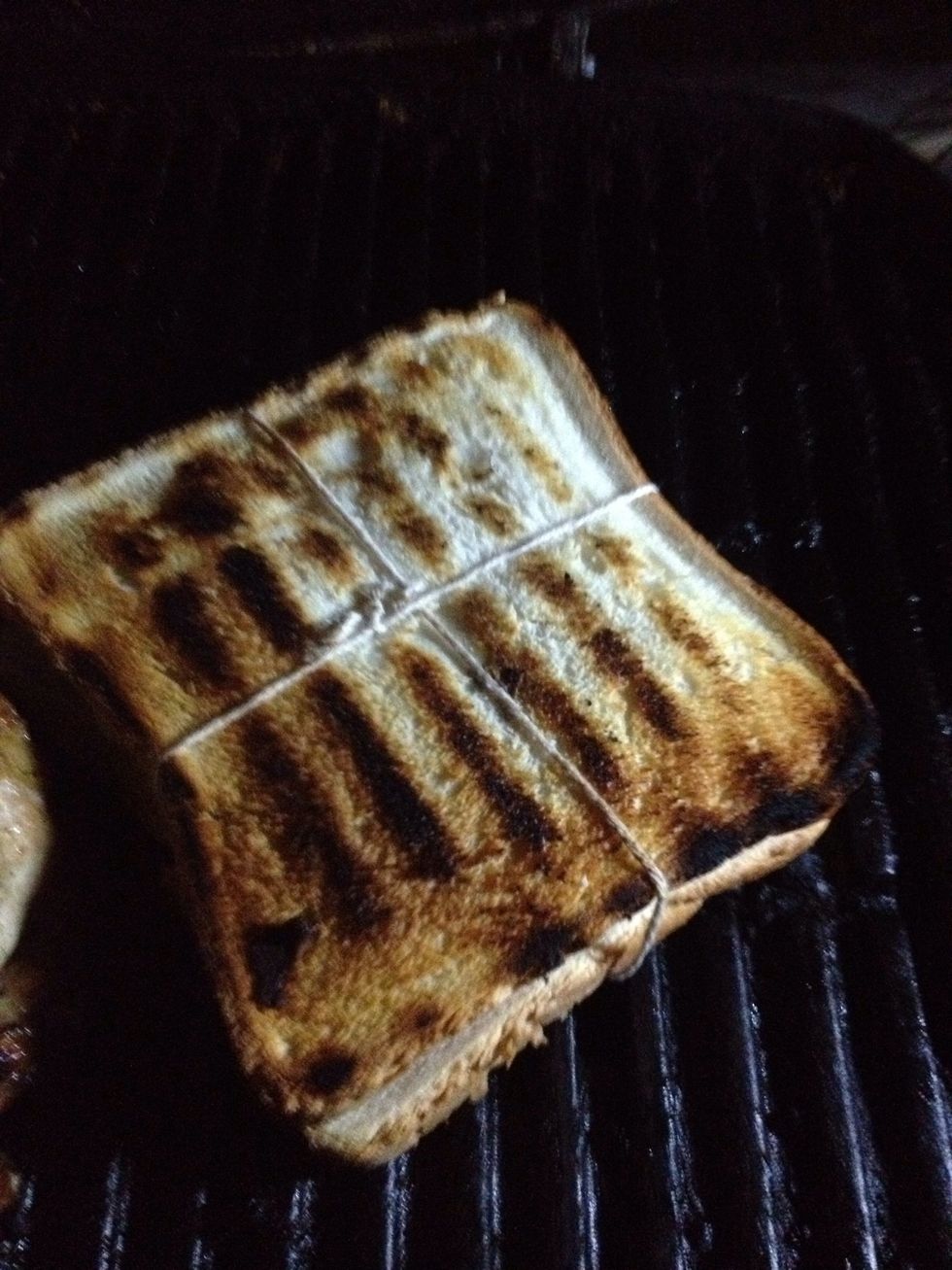 Once it looks like this turn it over