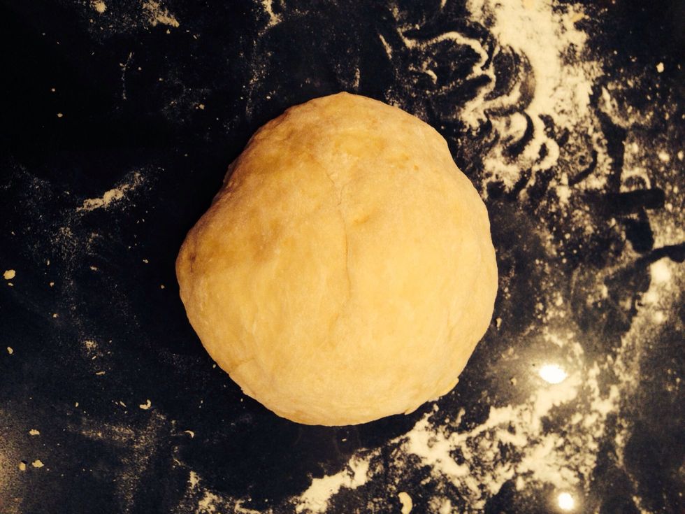 Once it's a beautiful shape and color you're done. This takes about six seven minutes of hard rolling