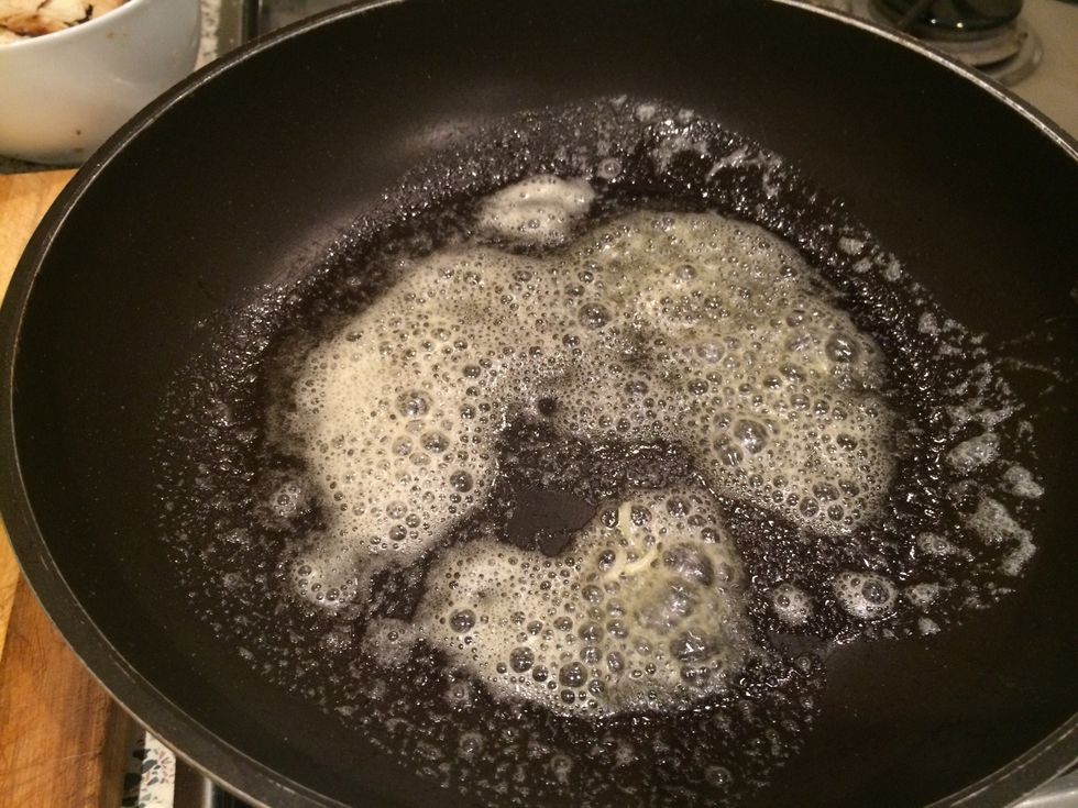 Once it's bubbling....