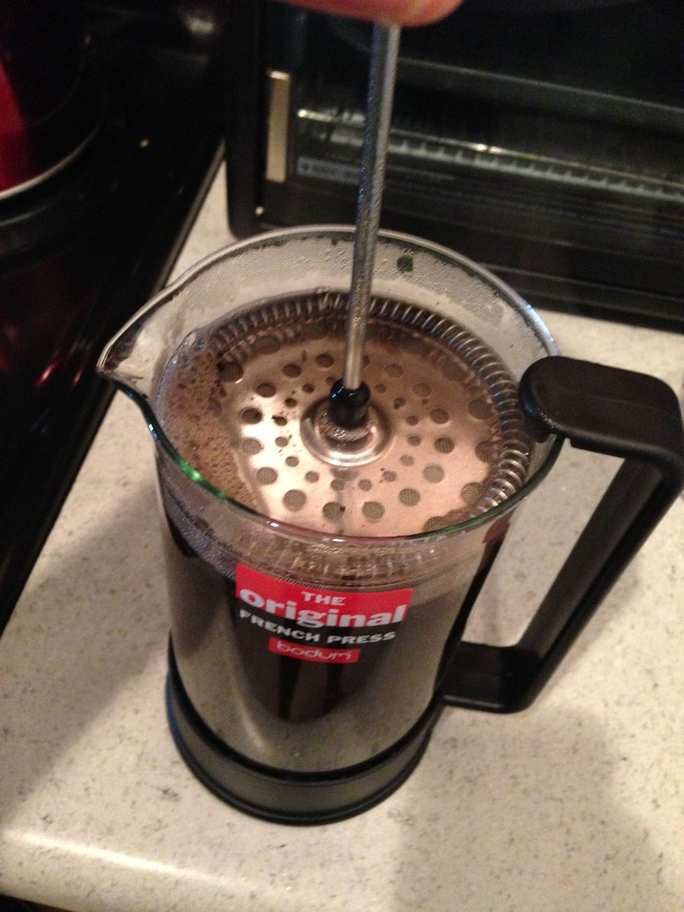 Once it's filled, it should look like this