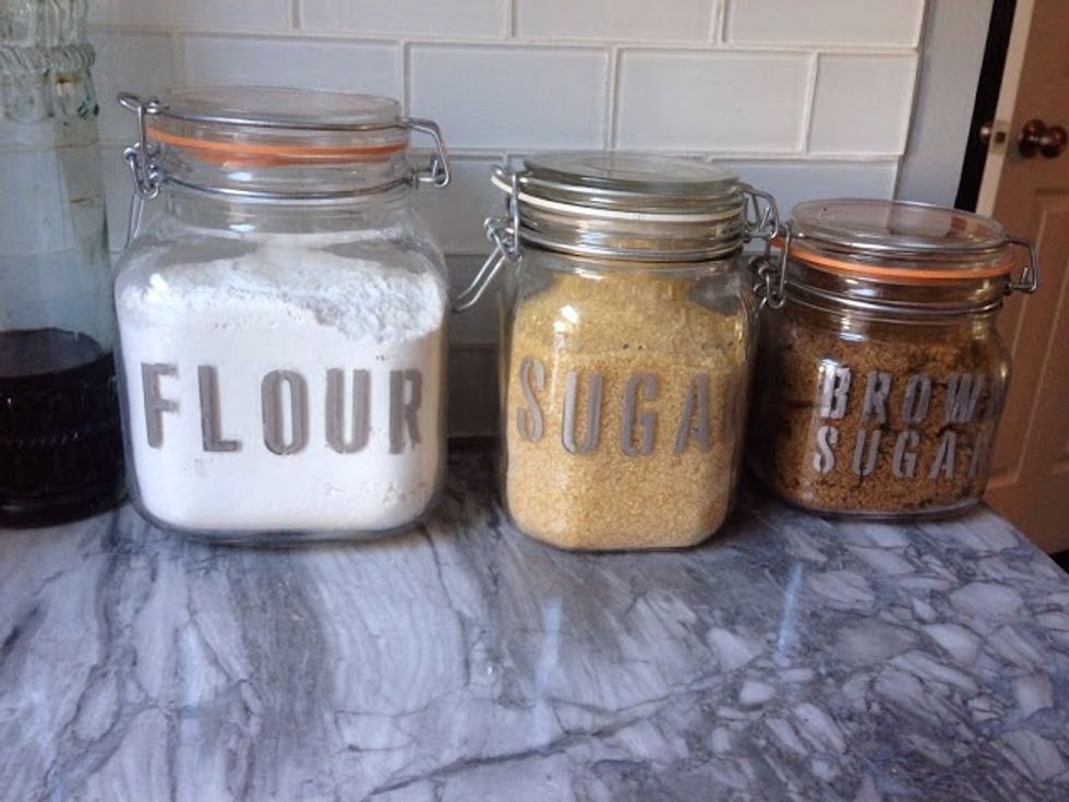 Once it's started to dry carefully remove the tape and plastic. Then slowly remove the decals and let it continue to dry.