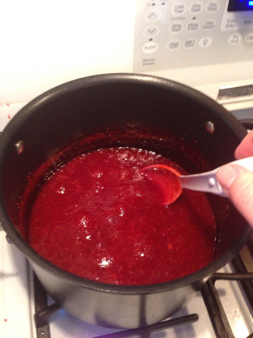 Once it starts boiling, time it for 1 minute yes. One minute...