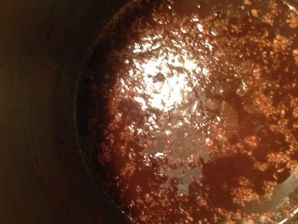 Once marshmallows are melted, turn the heat to the lowest setting or the "keep warm" option.