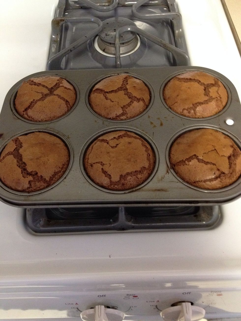 Once out of the oven let sit in the tin for 5 minutes