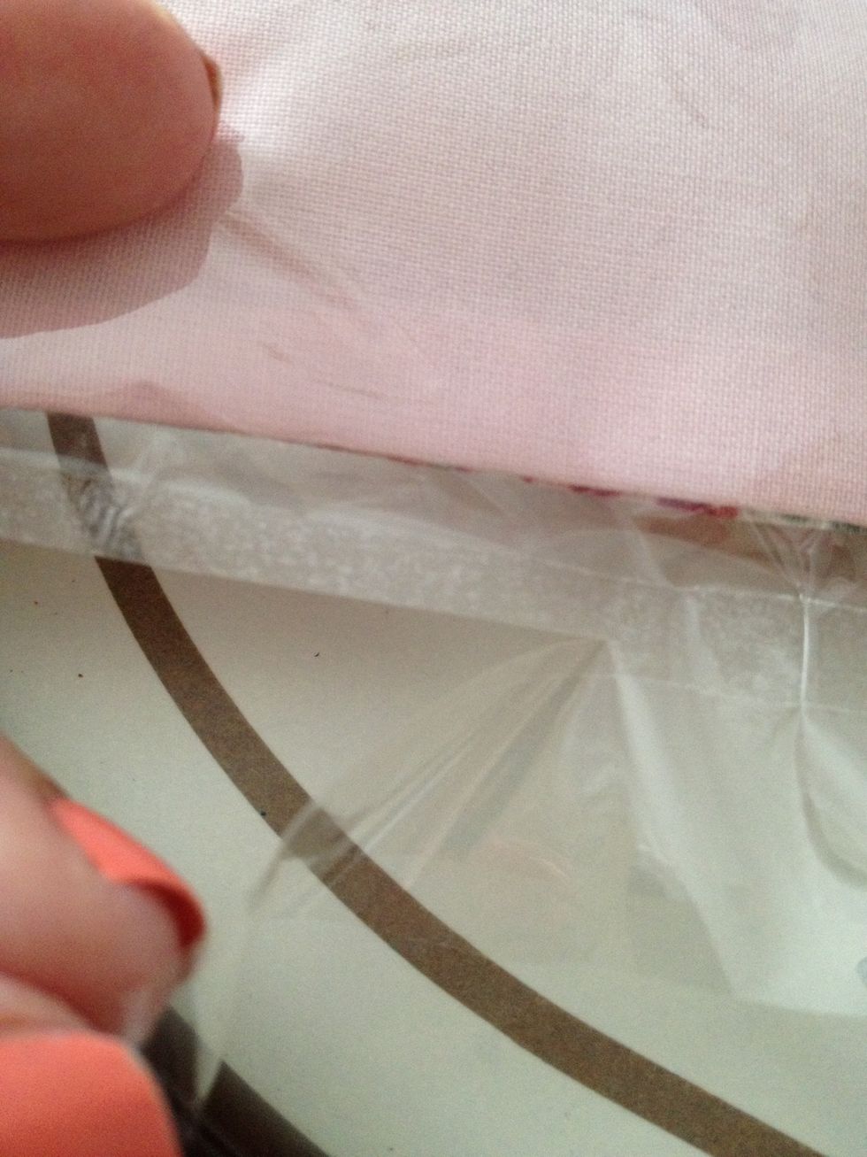 Once sealed I then trim down again to make it neat