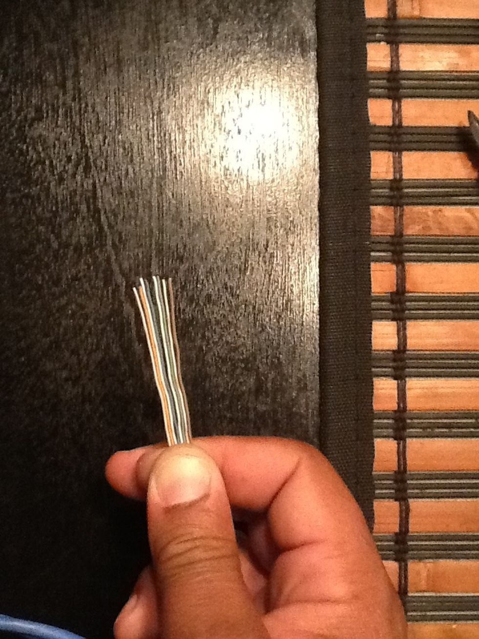 Once separated pinch cable at the end of the cable , wiggle and pull the pairs to get them straight . This may take a little work but it can be done.