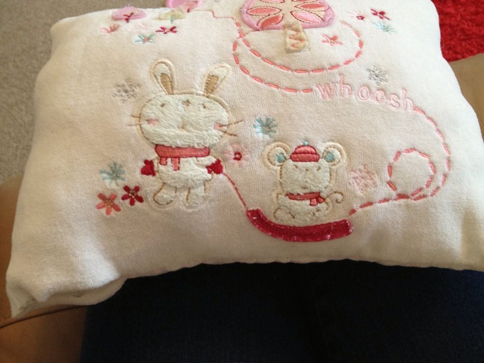 Once stuffed carefully and neatly stitch up the gap