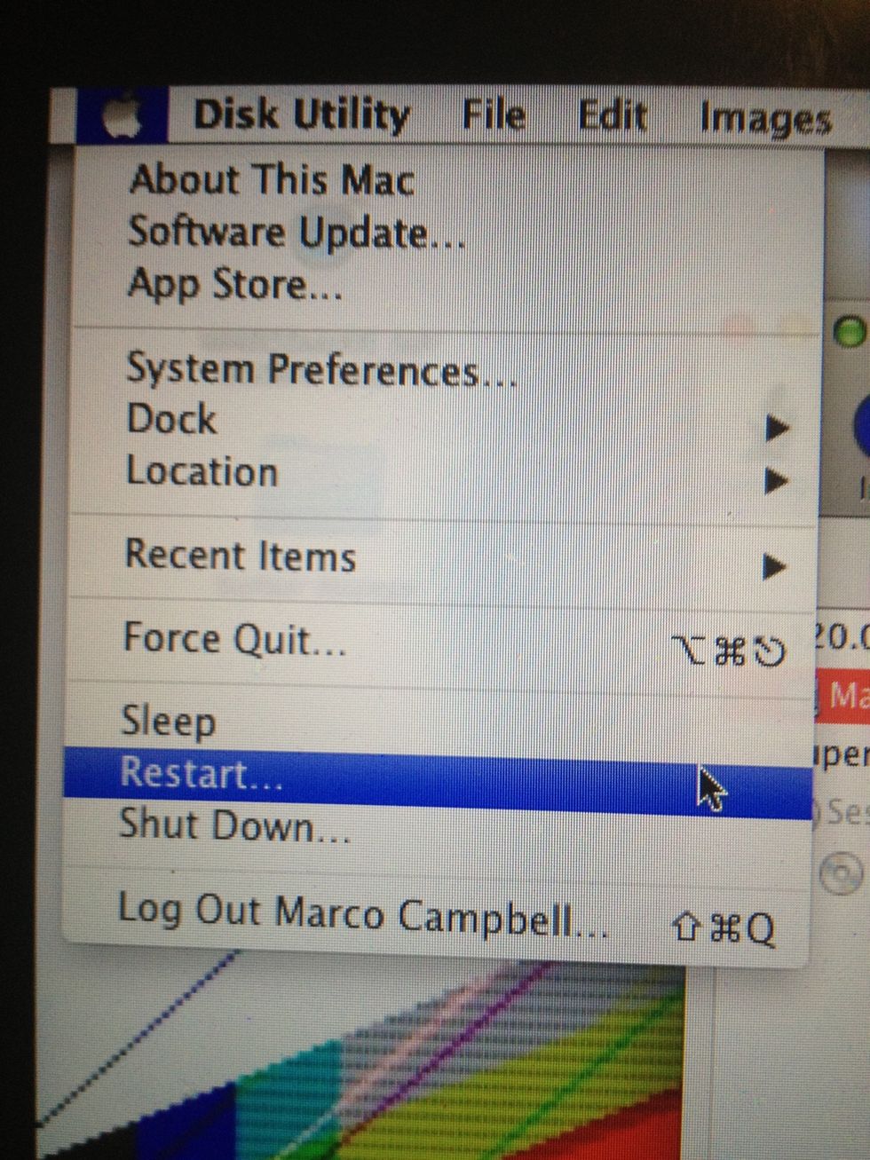 Once that is complete you should restart your Mac....