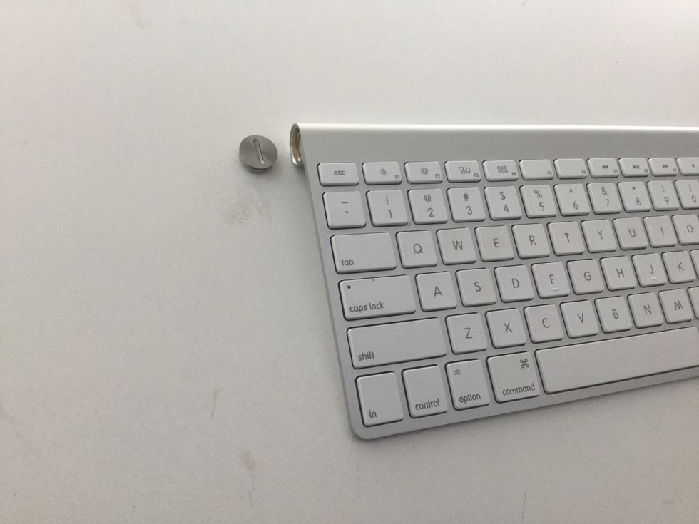 Once the batteries are in screw the cap on