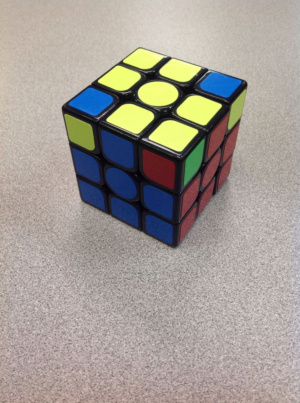 Once the side pieces are in, you will want to make the same cross pattern on the top layer that you started with on the bottom layer.