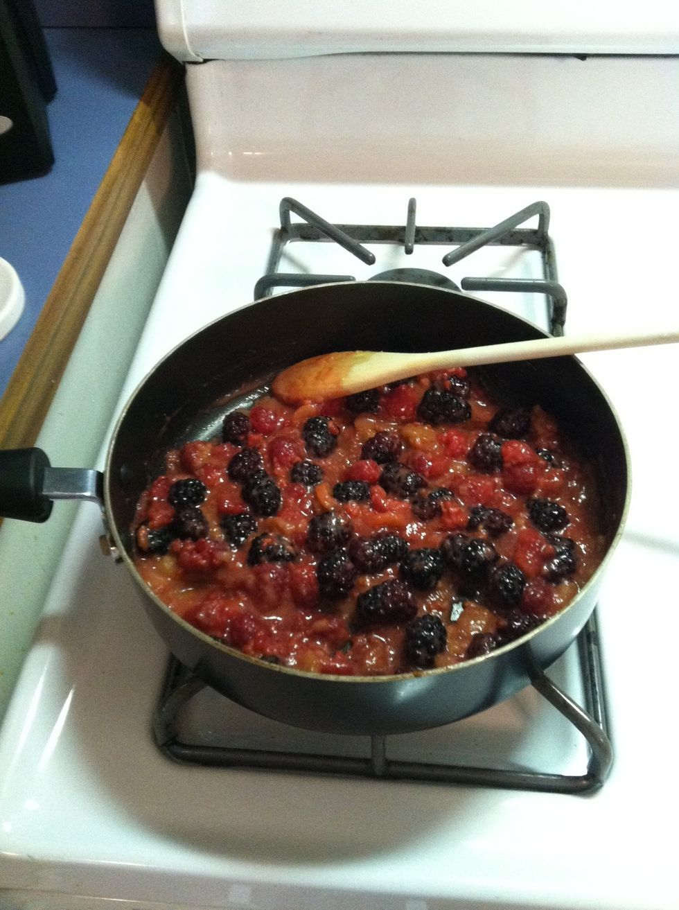 Once the time is complete sauce should look like this.