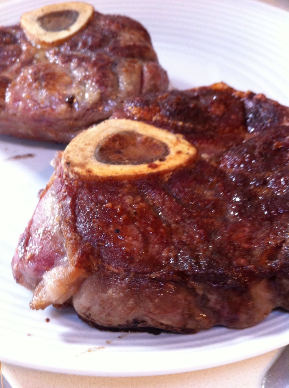 Once the veal is. Brown set aside