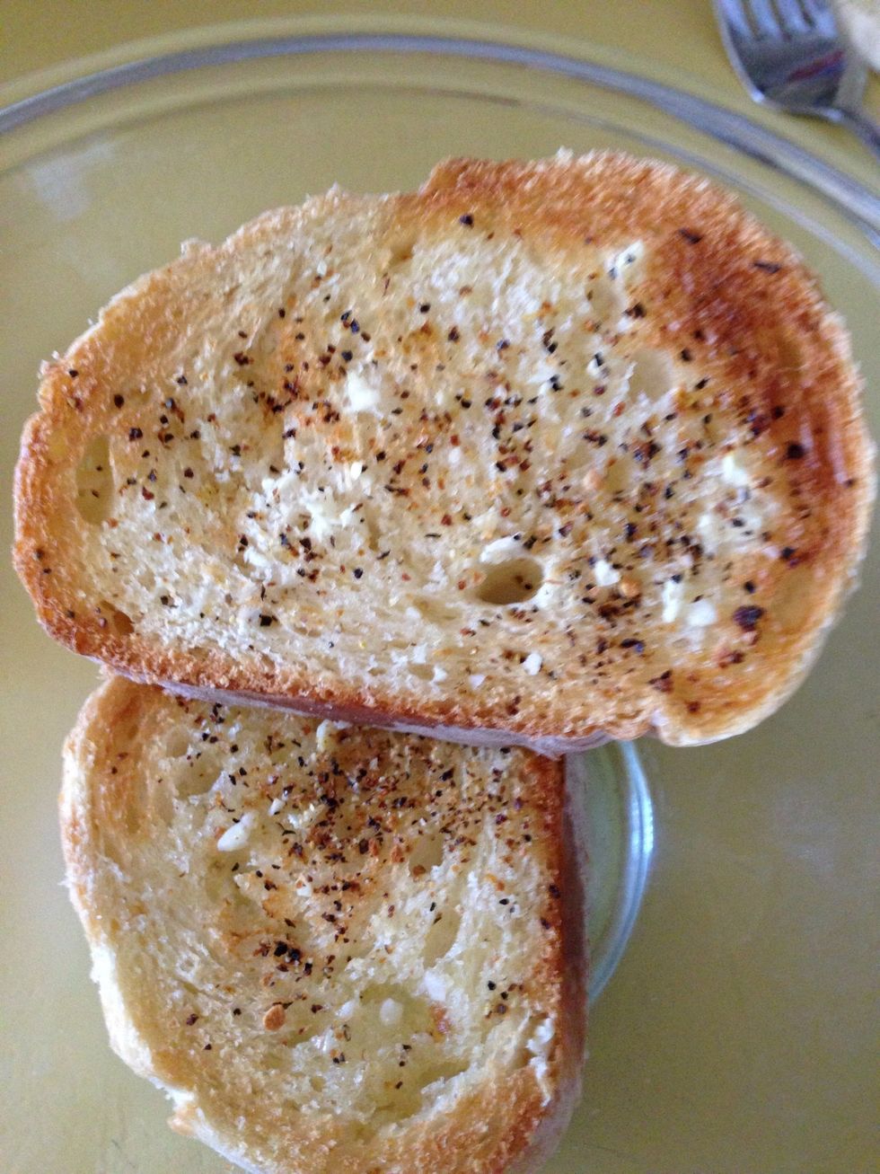 Once they're about this color start pulling them out. Leave in longer if you'd like it crunchier.