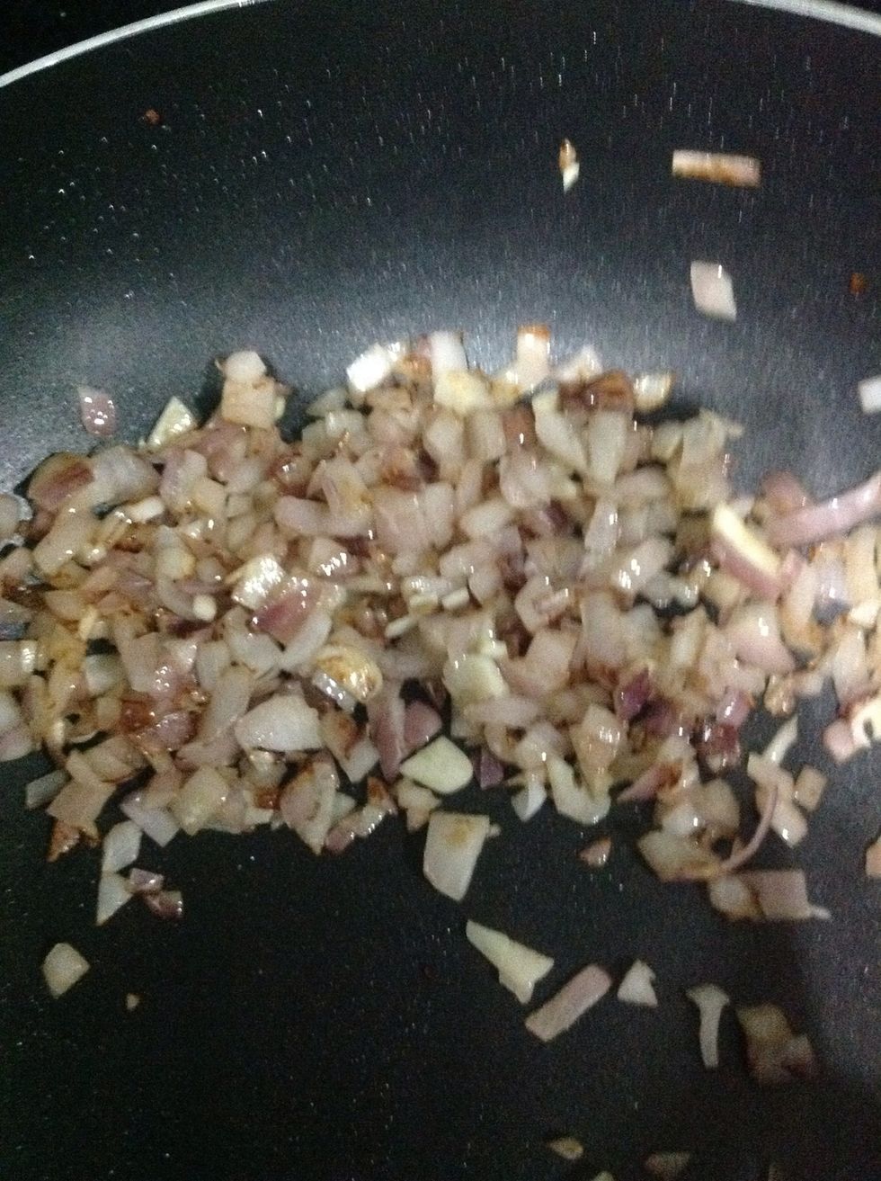 Once they're all browned, it's ready! \ud83d\ude0f