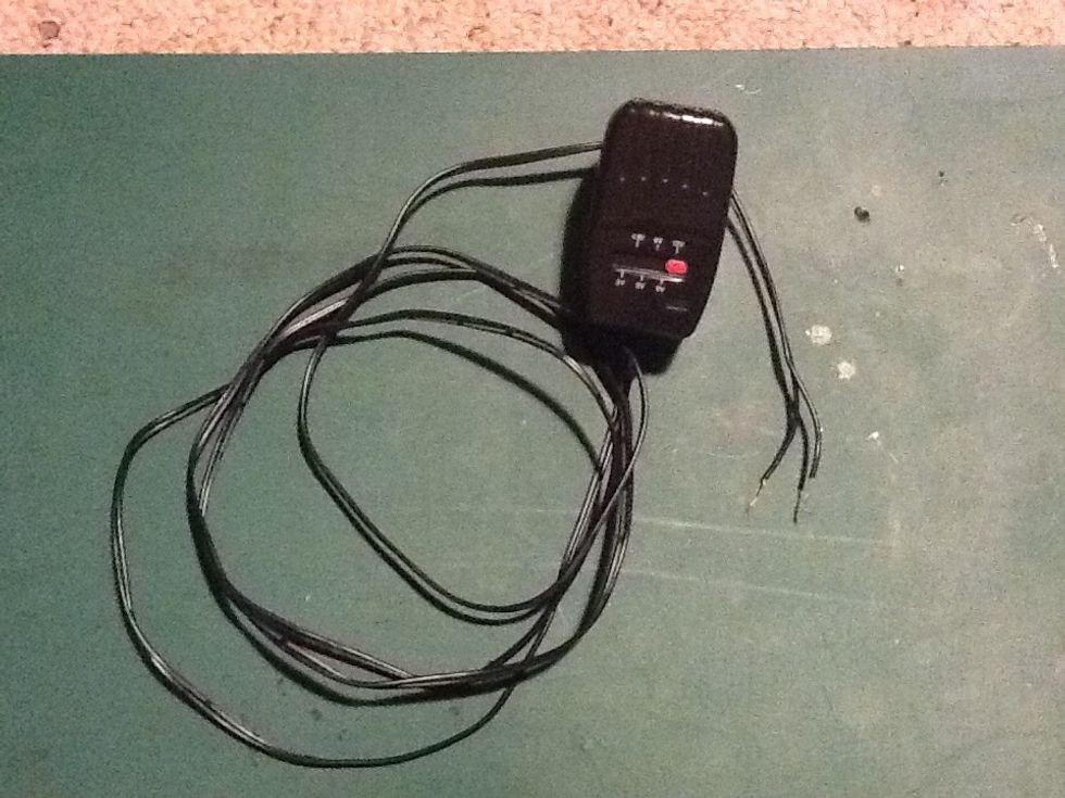 Once tou have determined your fans voltage switch your power supply to the appropriate voltage. Strip the wire ends bare with your cable cutters. Eensure your supply is a low ampage - bellow 1.5 amps