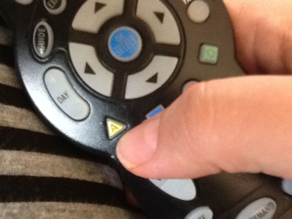 Once you are finished making your selections, push the yellow triangular A button to accept your recording.