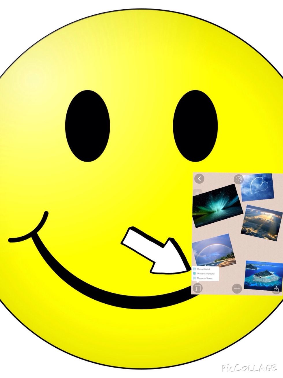 Once you are happy with your selection of photos click the layout button.