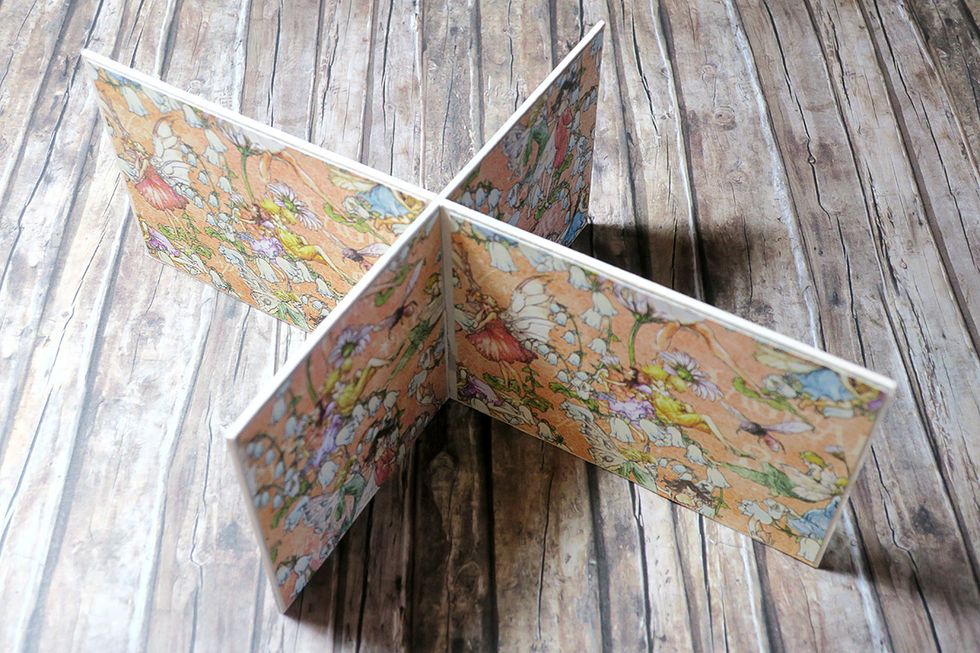 Once you assemble the separator, this is how it should look like.