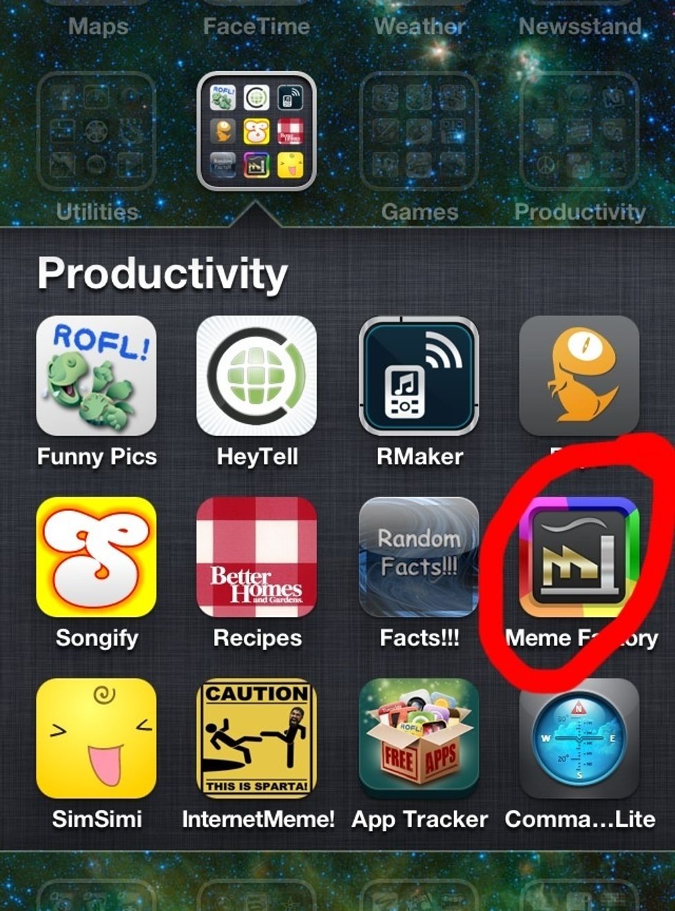 Once you download it, open the app.