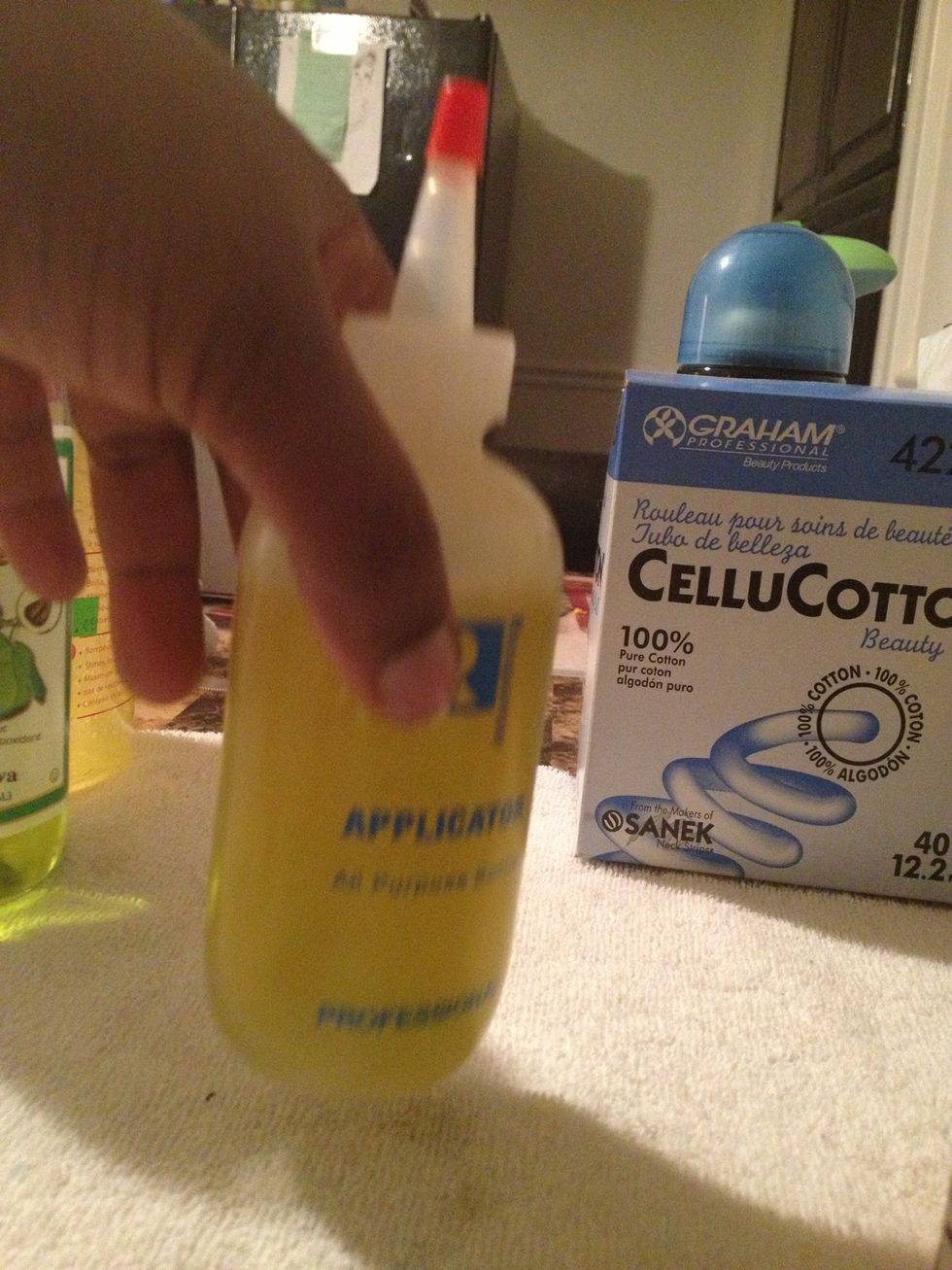 Once you have all your oils place cap on applicator bottle and gently shake.