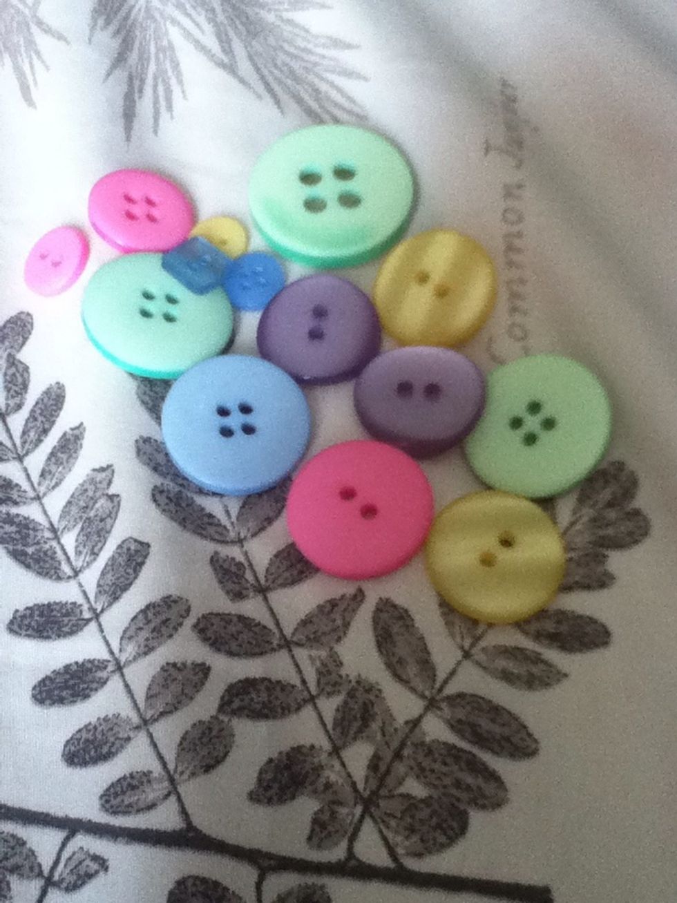 Once you have choosen your buttons...