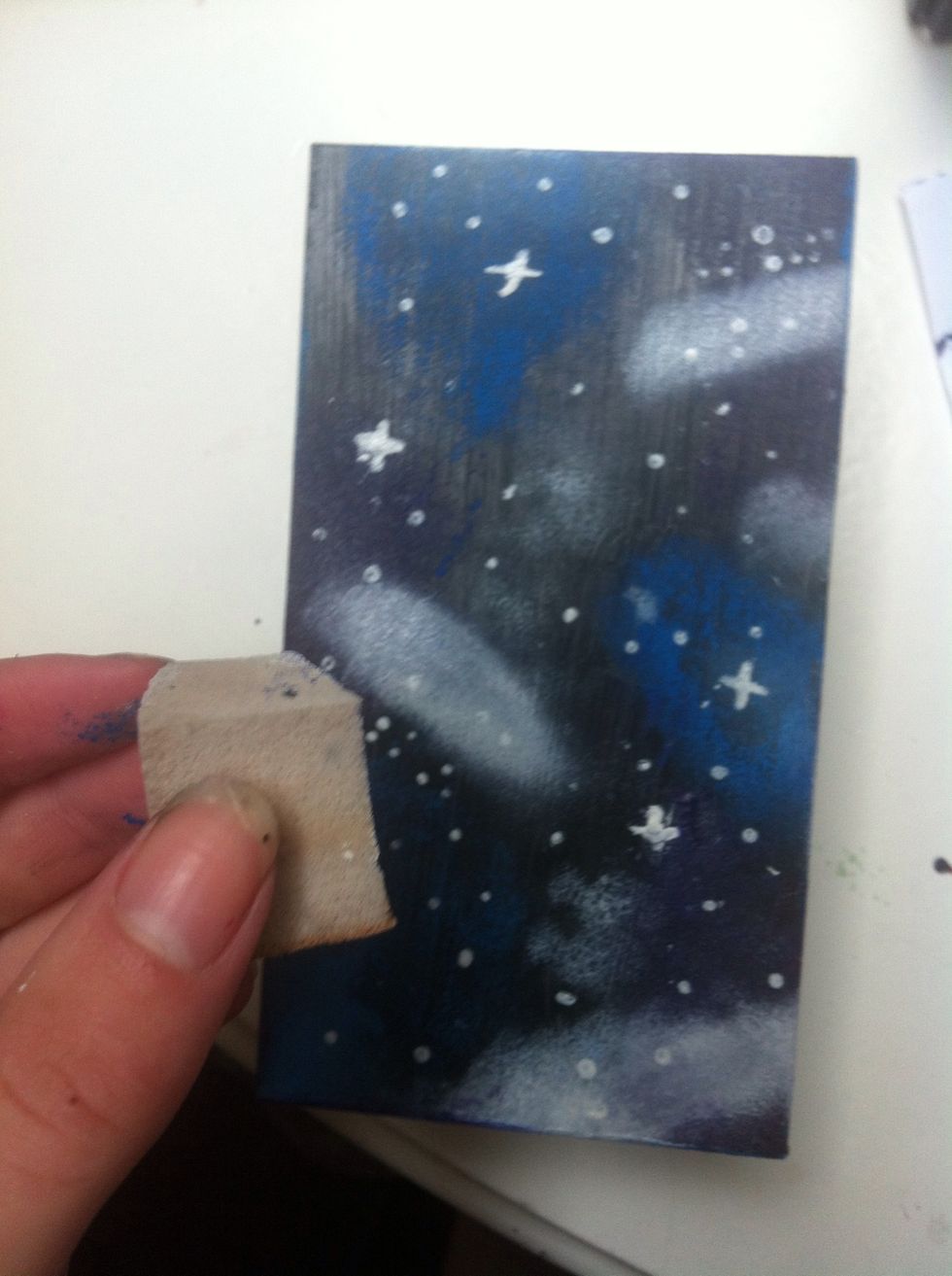 Once you have created the stars deeper concavity gives you them so it give a Galaxy effect