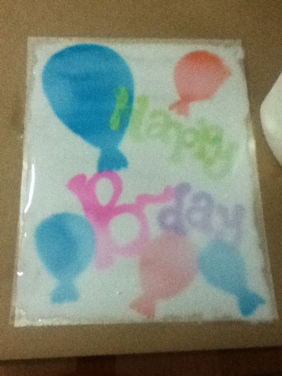 Once you have it like this you have 2 options: 1) let it dry; 2) add glitter