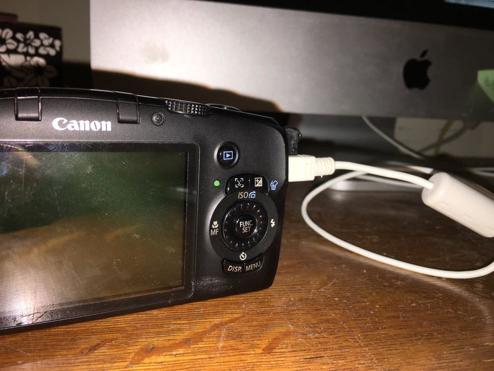 Once you have taken and approved of your photo, upload it to your computer or laptop. If you don't like the picture, retake it as many times as needed.