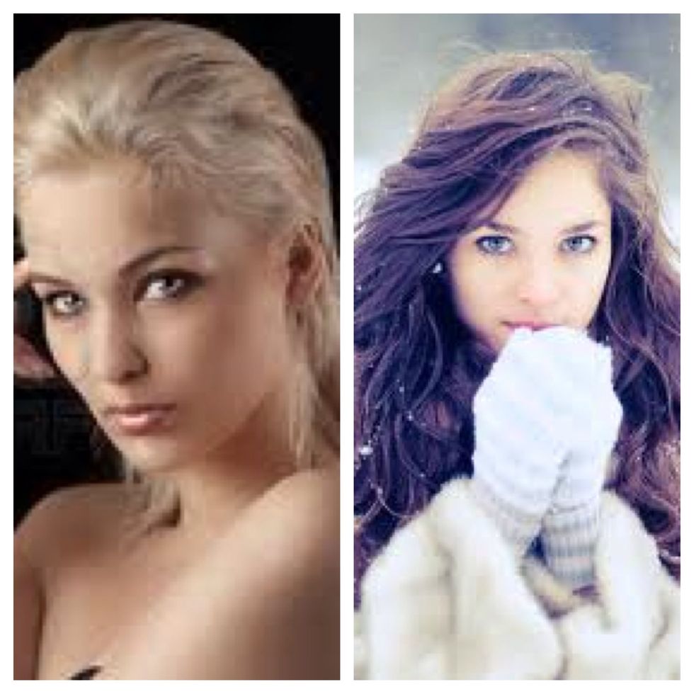 Once you have the characters personality and looks mapped out , I would recommend you find pictures of what you want your characters to look like. (left, Claire. Right, Courtney)