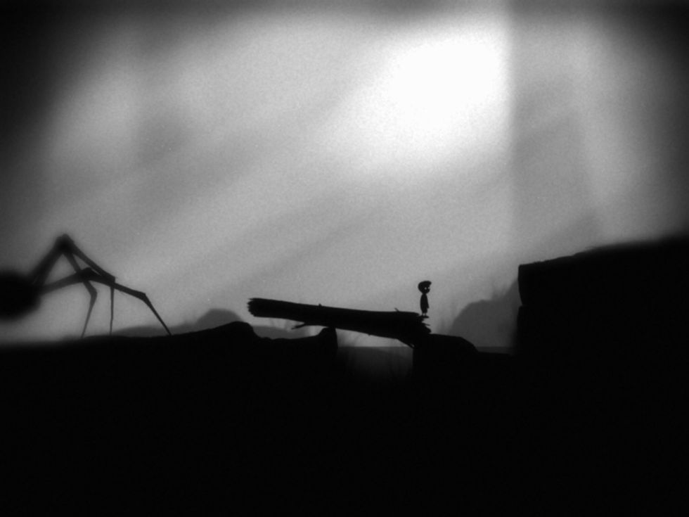 Once you reach the very end you wait for the spider push the bottom part down