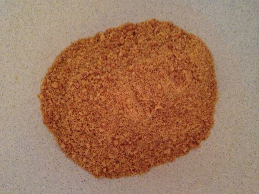 Once you've beat up your biscuits, transfer them into a heat proof bowl and set aside.