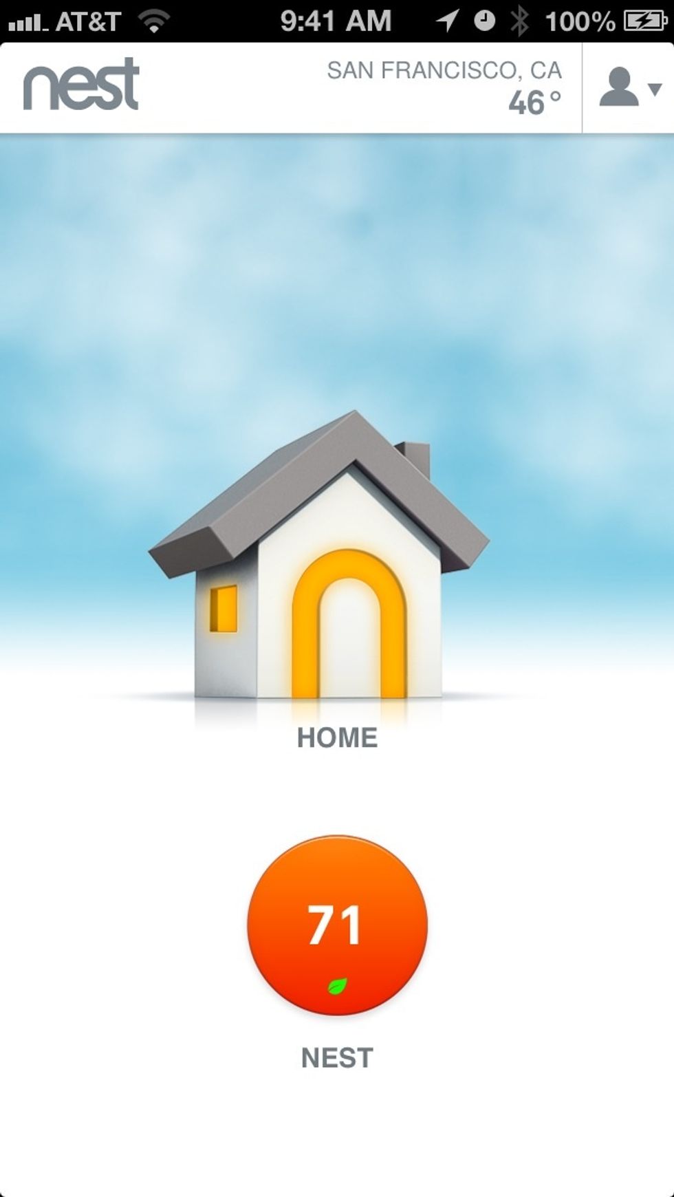 Once you've configured the Nest thermostat to get access to your wifi network you'll be ready to download their mobile app and pair it with your Nest account and control your thermostat remotely!