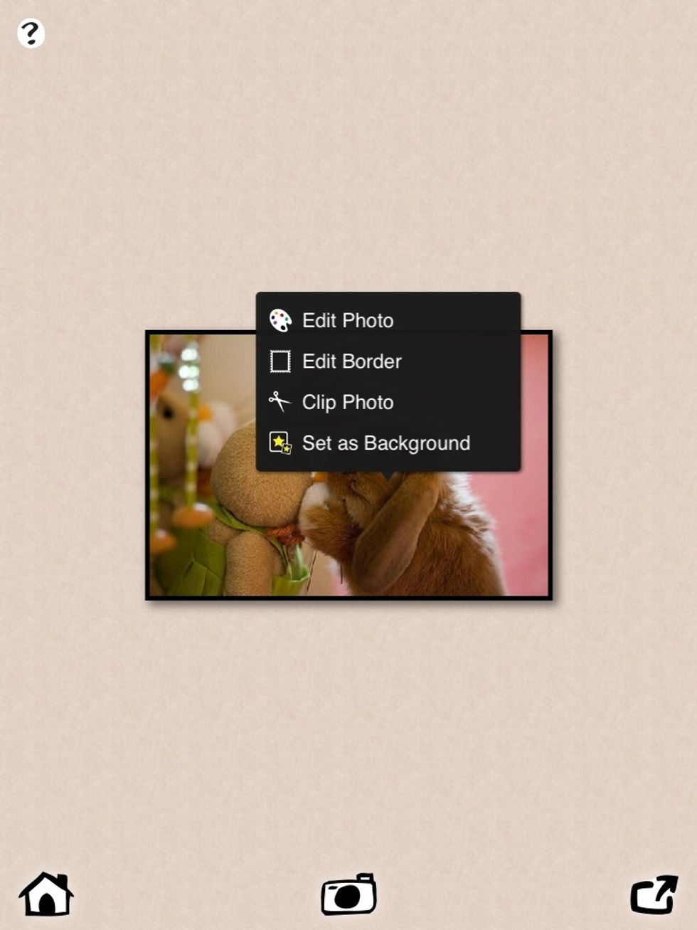 Once you've got your photo click on clip image and your picture should zoom in and you should be able to draw a dotted line on where you want your drawing cut