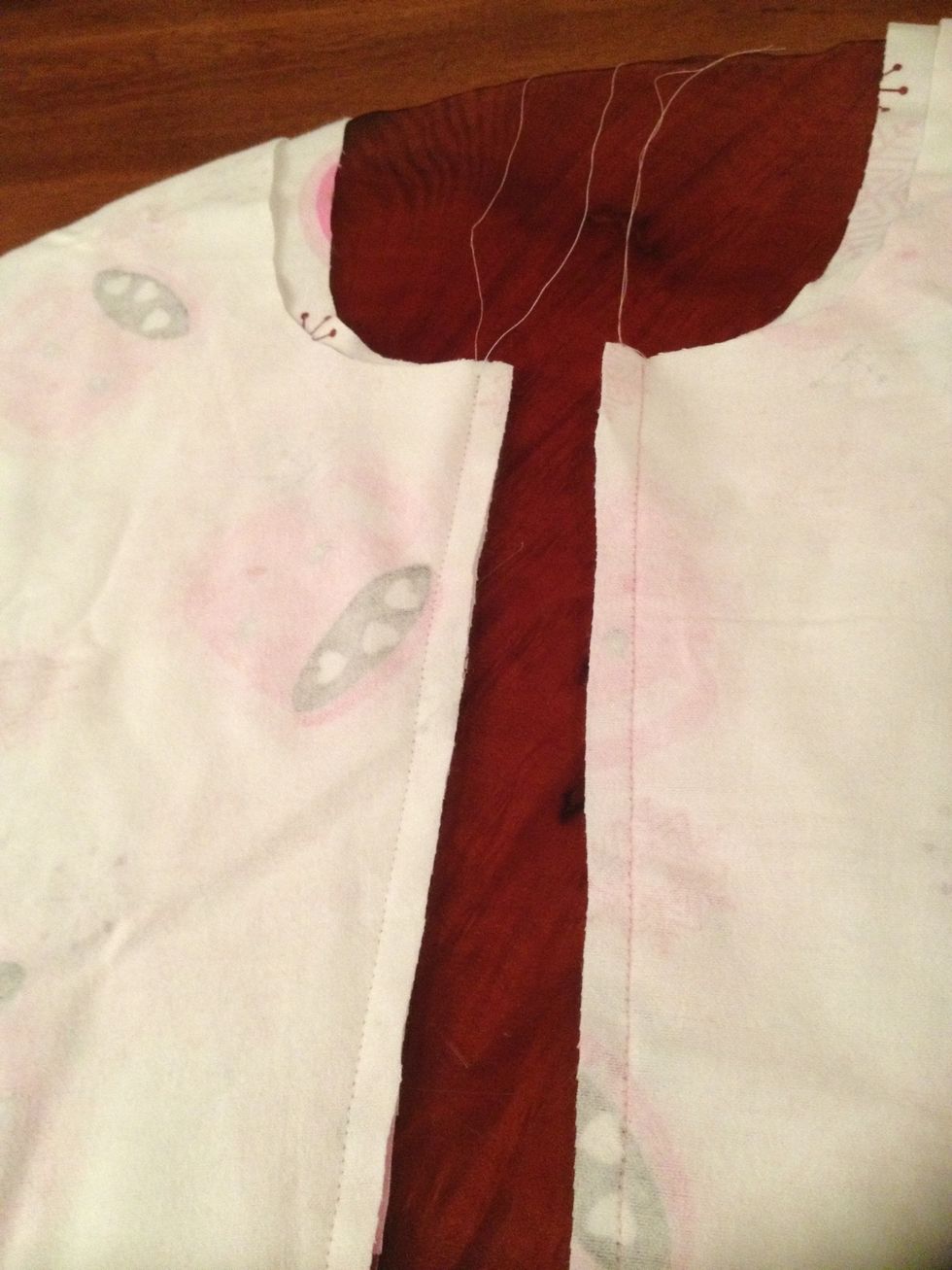 Once you've sewn the inner leg seam, you are ready to sew the *ahem* crotch seam. (Is there a more ladylike word for that?)