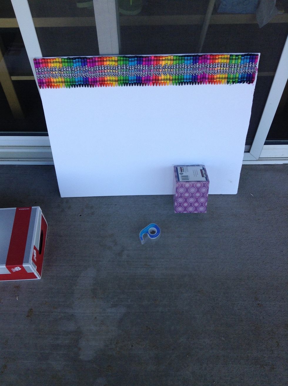 Once your finished and the crayons are COMPLETELY dry, it's time for the fun part!