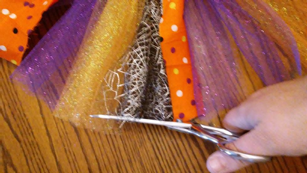 Once your tutu is complete give it a little trim. This is an easy way to make yourself look like a professional even when you are not!